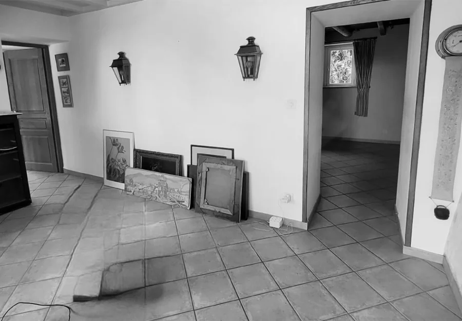 Les Sources Phase 1 — L'entrée de la maison avant